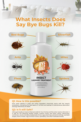 Say Bye Bugs Insect Extermination Laundry Detergent