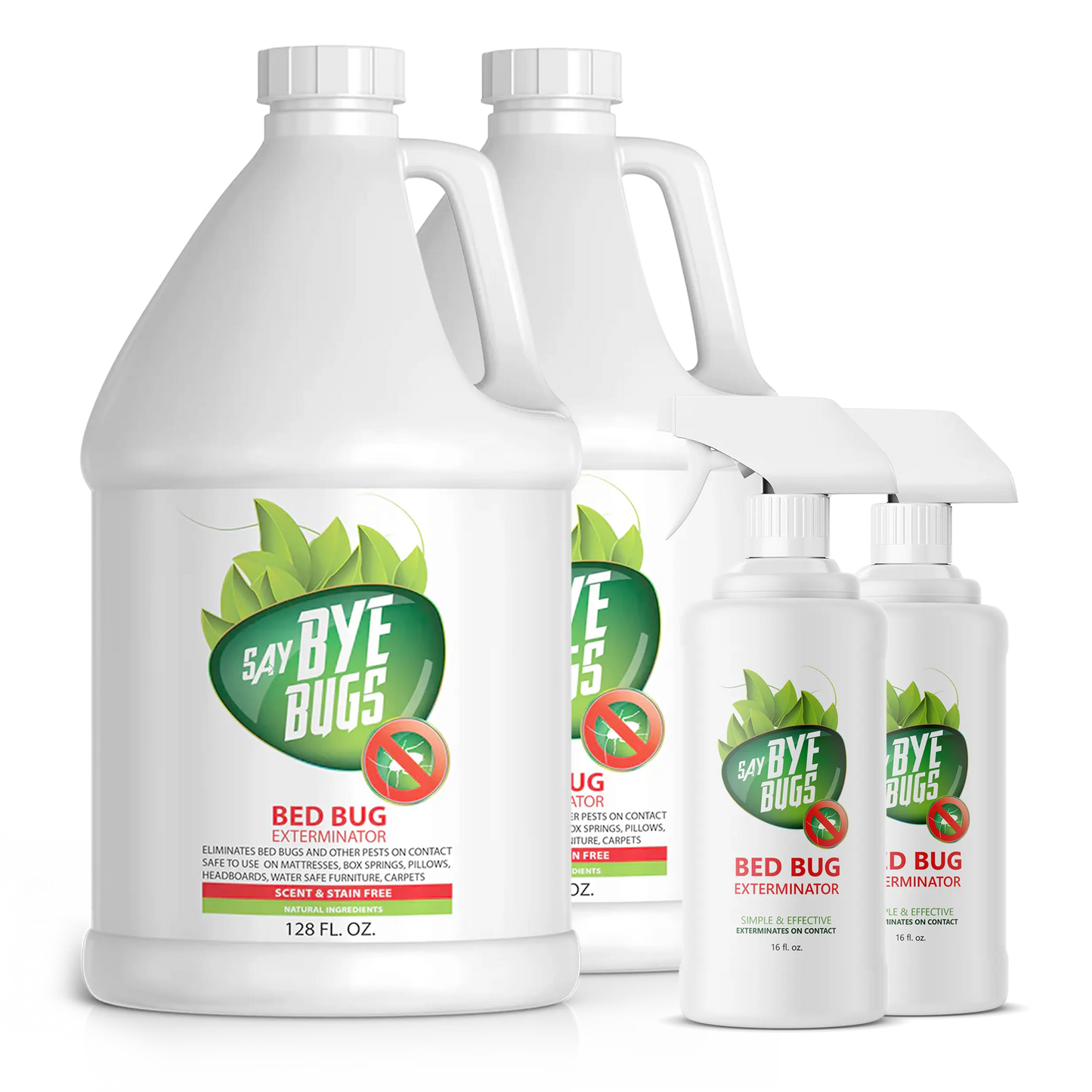2-Gallon Refill + 2 Bottles Kit - 288oz ($0.55/oz)