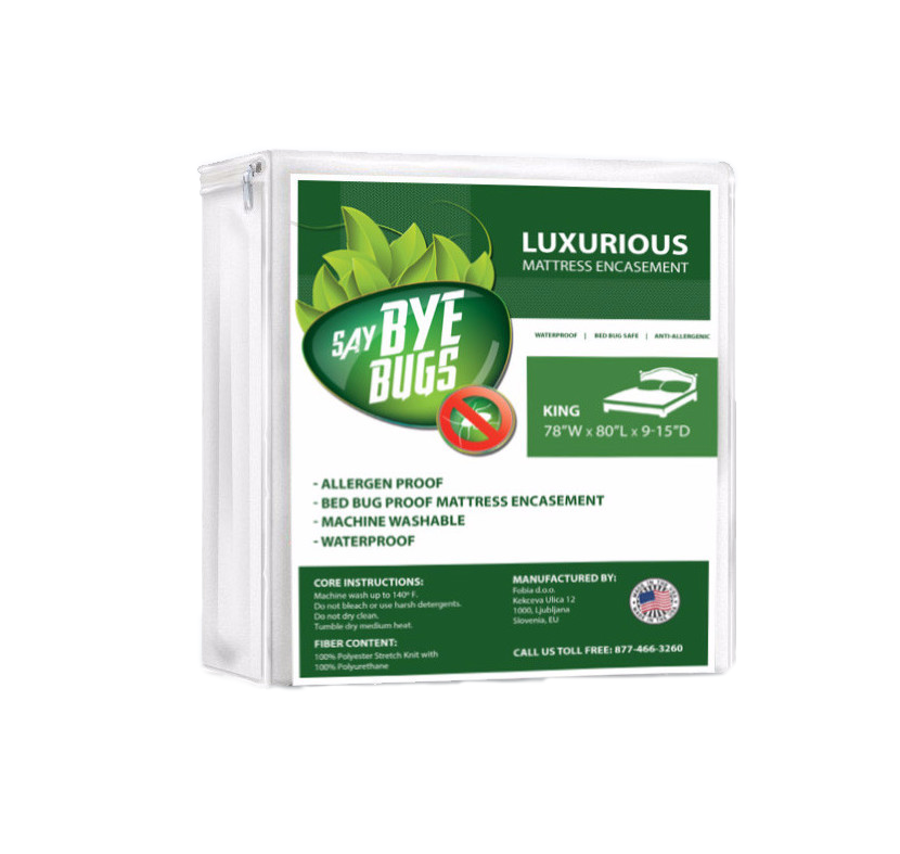 SayByeBugs Luxurious Mattress Encasement