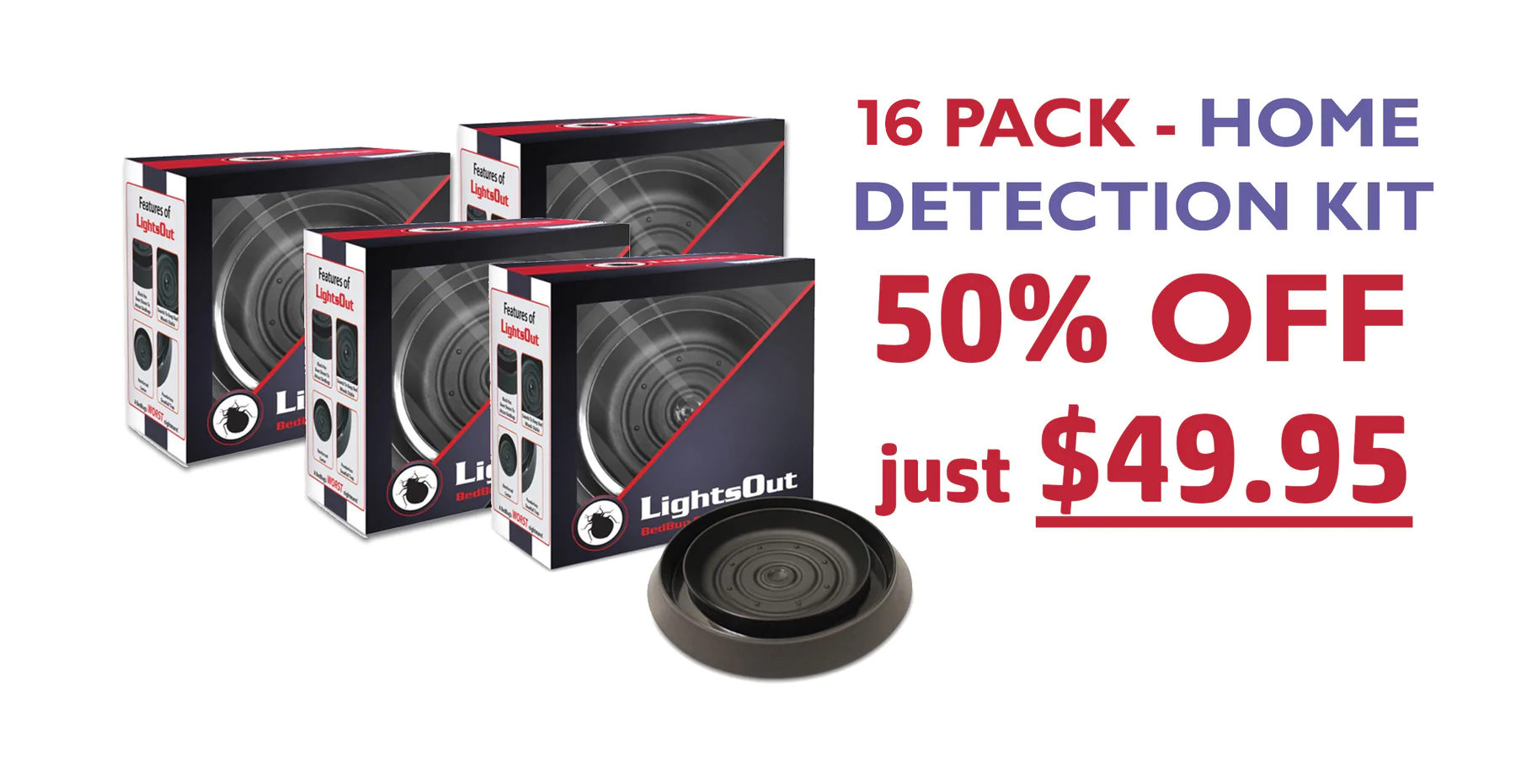 Bed Bug Traps 16 Pack 50 OFF Say Bye Bugs