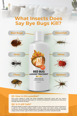 Say Bye Bugs Insect Extermination Laundry Detergent