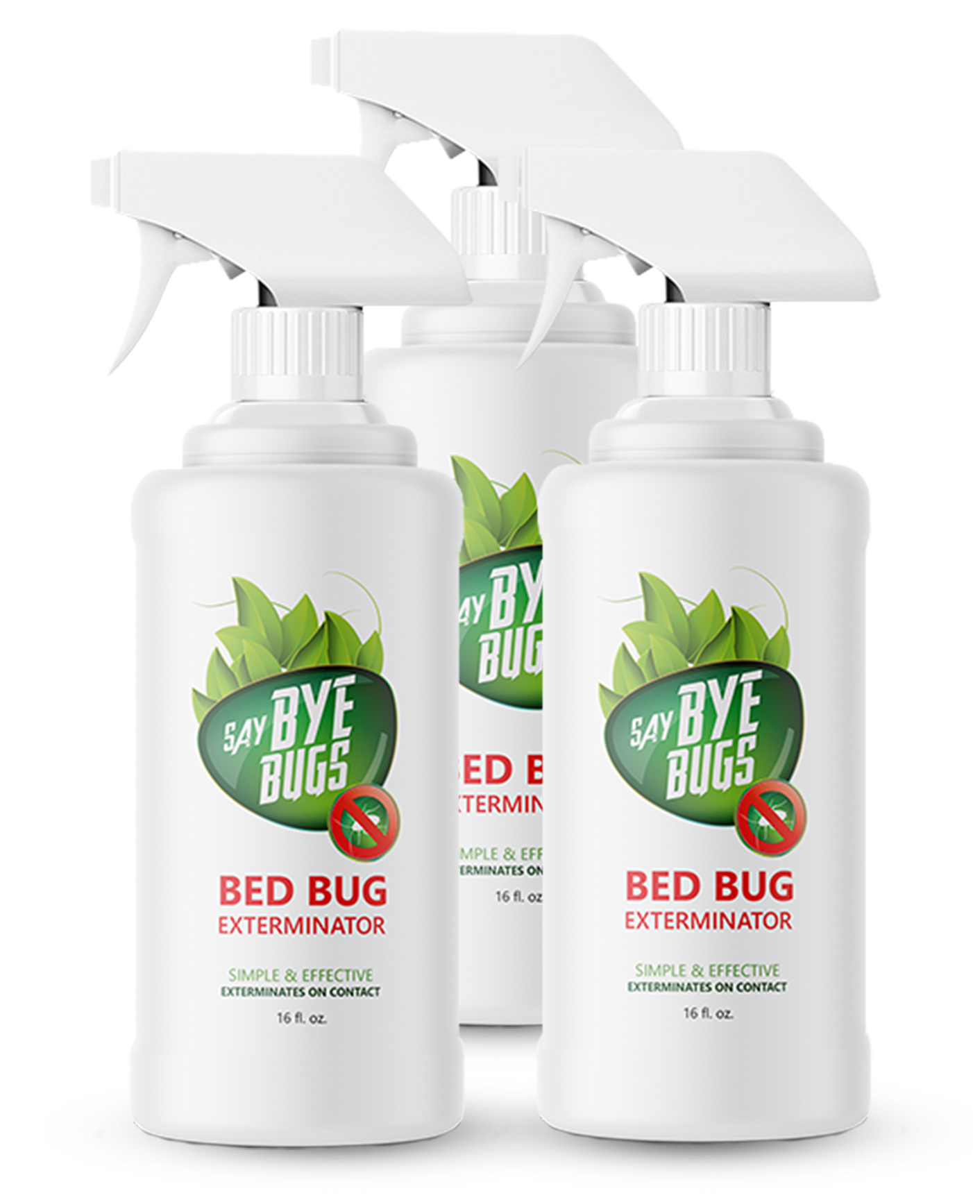SayByeBugs Bed Bug Extermination Spray New & Improved Formula