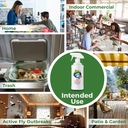 Bundle: 4x128oz+2x16oz Fly Exterminator, Say Bye Bugs