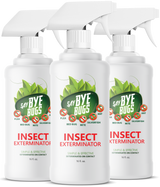 Say Bye Bugs Mite Extermination Spray. New & Improved Formula.