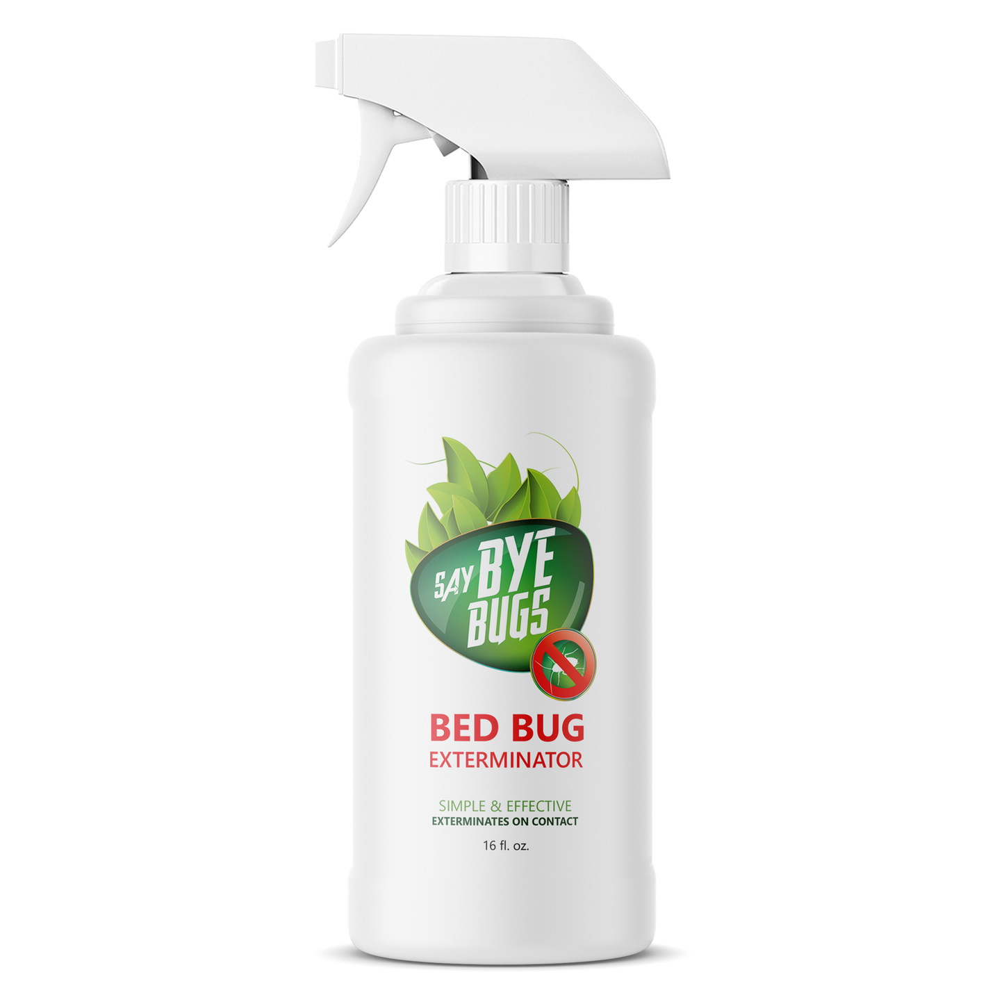 SayByeBugs Bed Bug Extermination Spray New & Improved Formula
