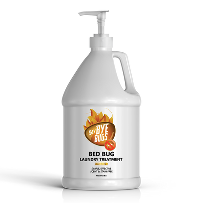 SayByeBugs Bed Bug Extermination Laundry Detergent. Improved Formula. 1 Gallon.