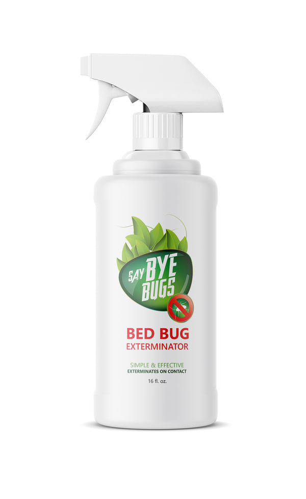 SayByeBugs Bed Bug Extermination Spray New & Improved Formula